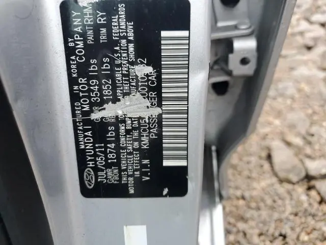 2012 HYUNDAI ACCENT GLS