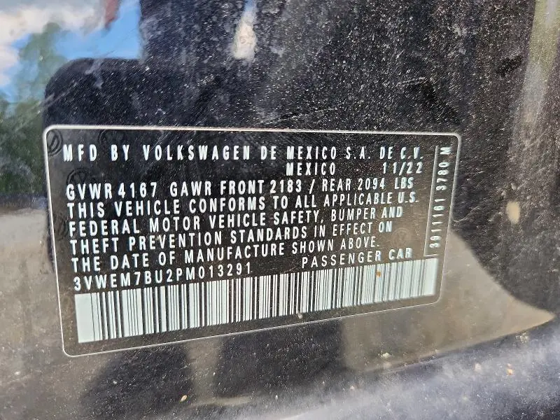 2023 VOLKSWAGEN JETTA SE  