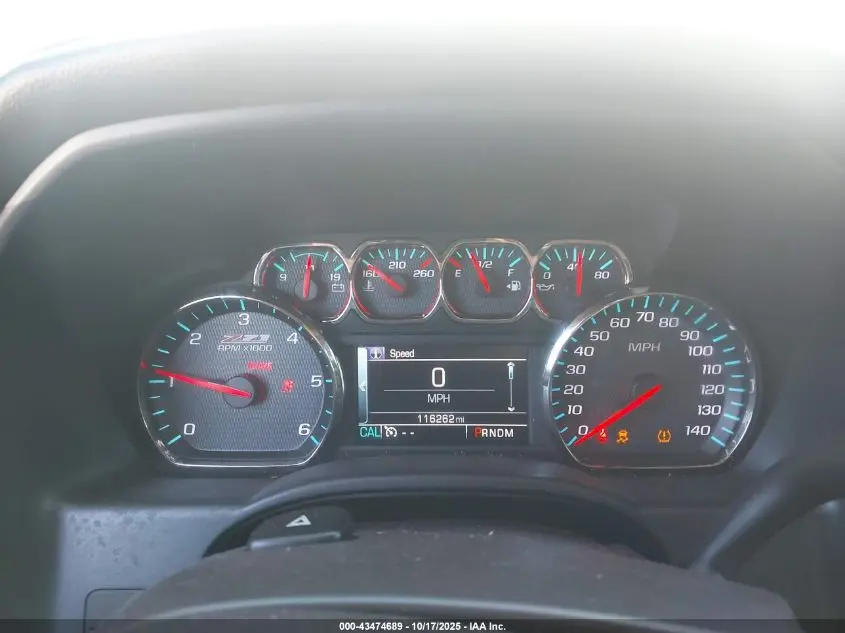 2016 CHEVROLET SILVERADO 1500 2LZ