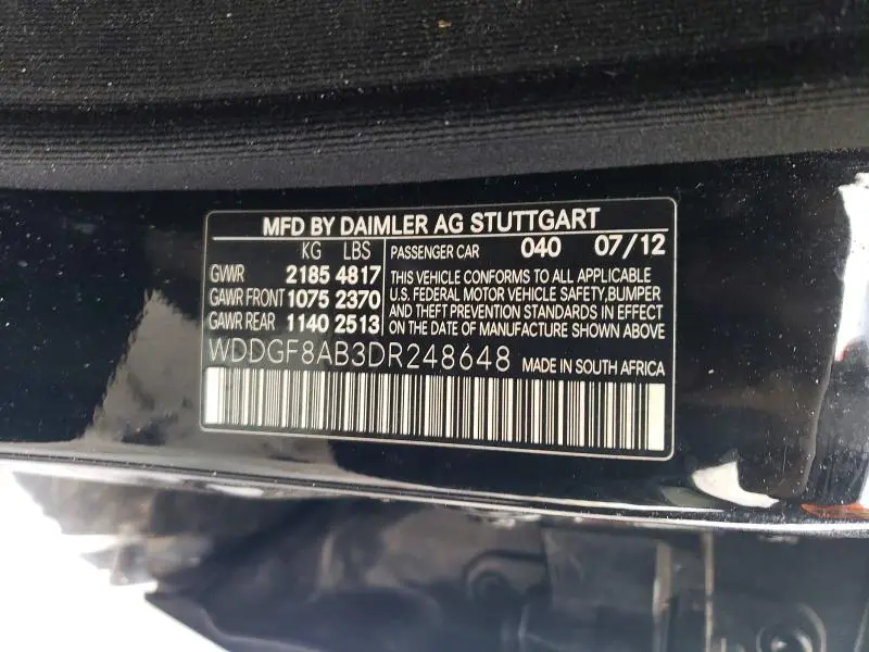 2013 MERCEDES-BENZ C 300 4MATIC  