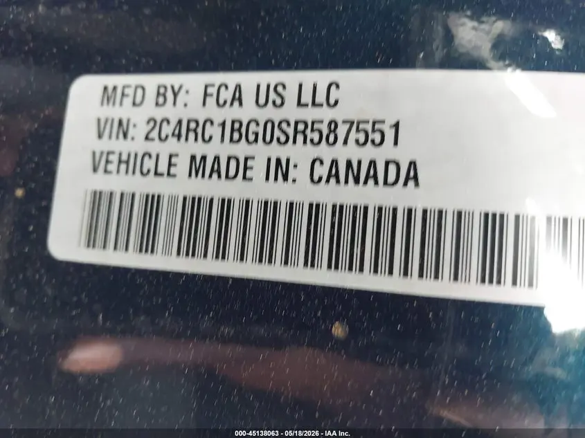 2025 CHRYSLER PACIFICA SELECT