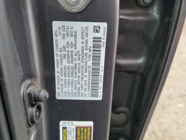 2018 HONDA CR-V EX  
