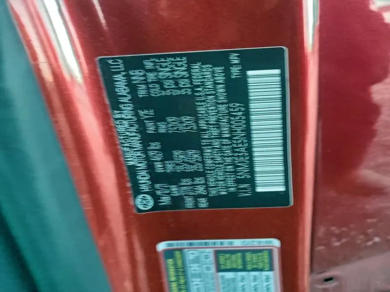 2022 HYUNDAI TUCSON LIMITED  