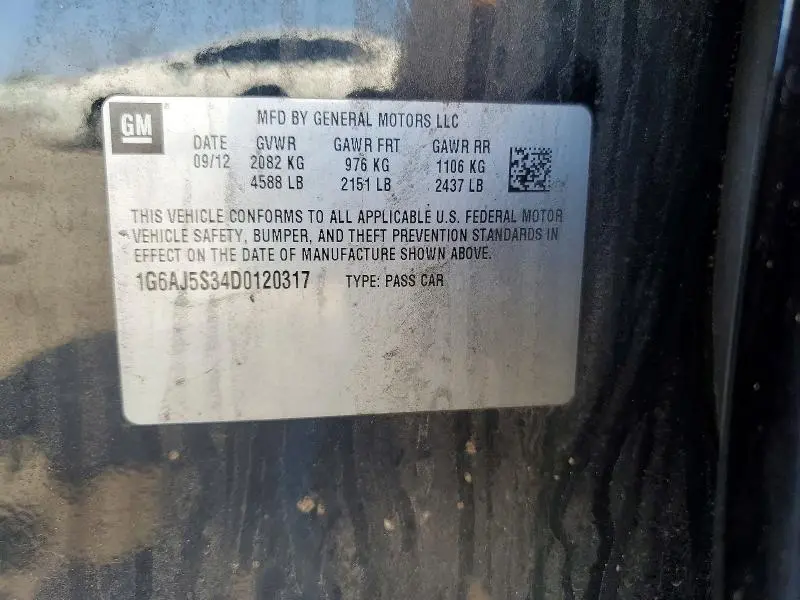 2013 CADILLAC ATS PERFORMANCE  