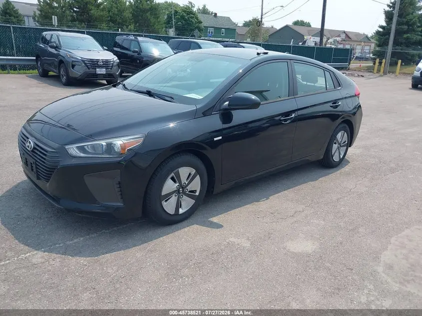 2018 HYUNDAI IONIQ HYBRID BLUE