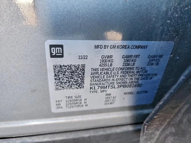 2023 CHEVROLET TRAILBLAZER RS  