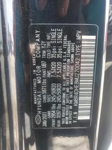 2021 HYUNDAI PALISADE SEL  