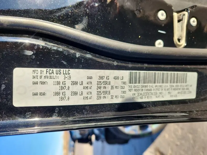 2019 JEEP COMPASS LIMITED  