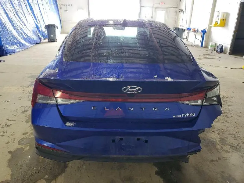 2022 HYUNDAI ELANTRA BLUE  
