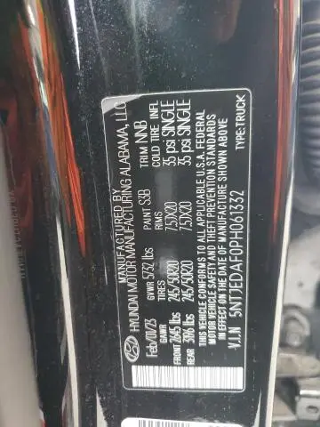 2023 HYUNDAI SANTA CRUZ LIMITED  