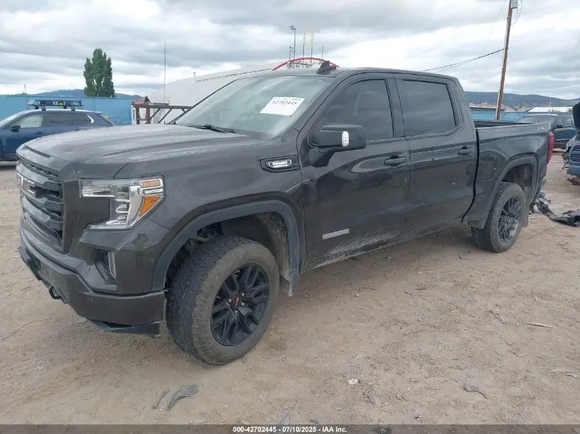 2021 GMC SIERRA 1500 4WD  SHORT BOX ELEVATION