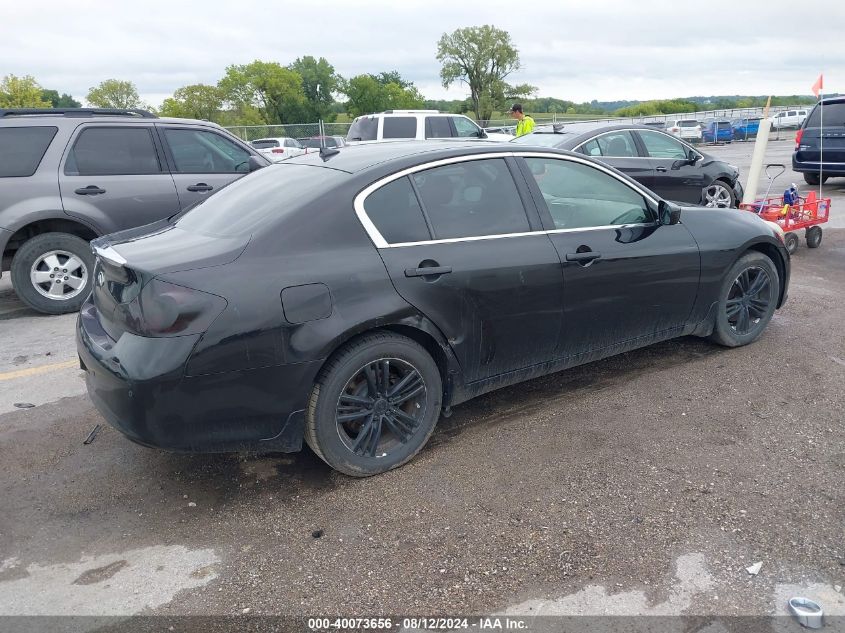 2012 INFINITI G37X  