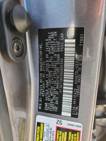 2022 TOYOTA CAMRY SE  