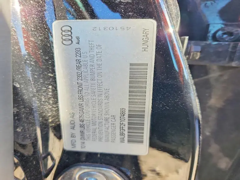 2015 AUDI A3 PREMIUM  