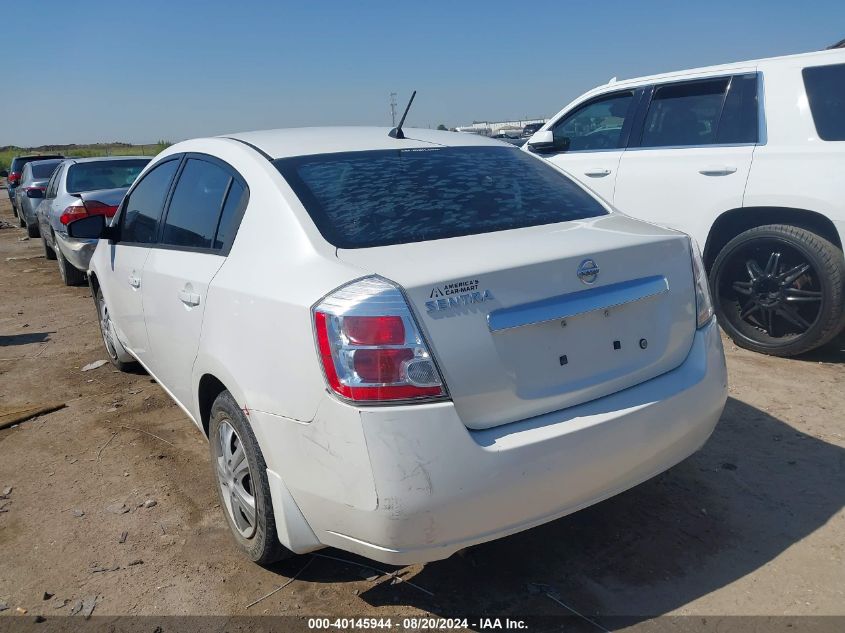 2010 NISSAN SENTRA 2.0