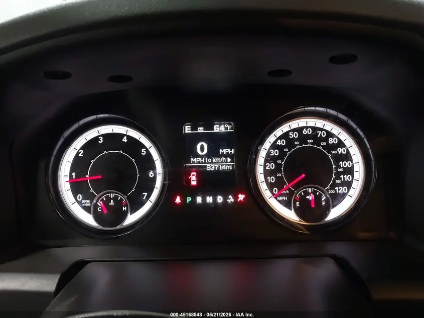 2019 RAM 1500 CLASSIC TRADESMAN  4X4 5'7 BOX