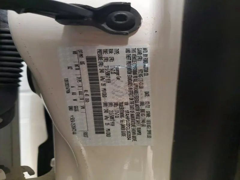 2012 FORD FOCUS TITANIUM  