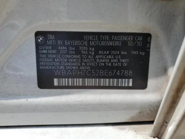 2011 BMW 328 I  