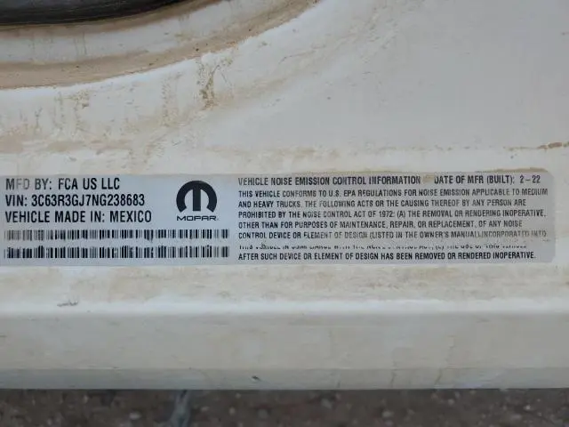 2022 RAM 3500 TRADESMAN  