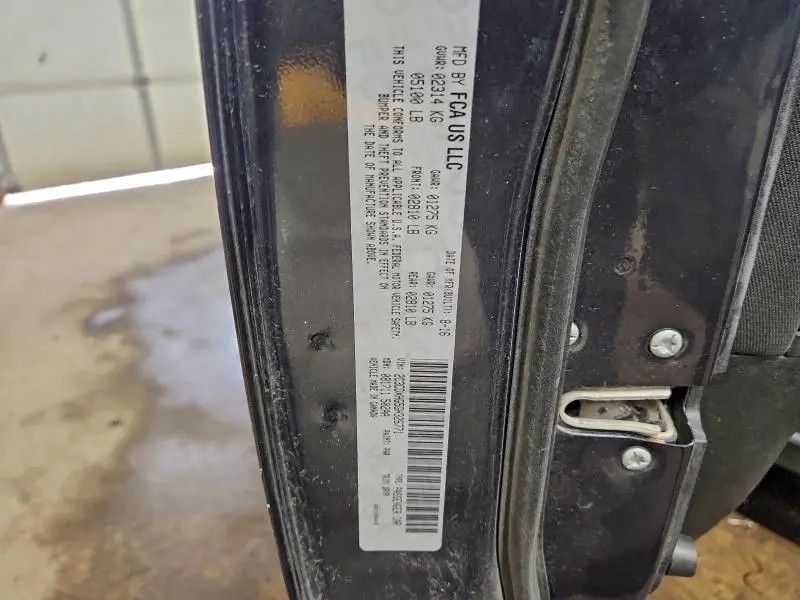 2016 DODGE CHARGER SXT  