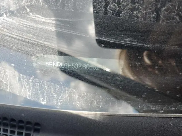 2019 HONDA ODYSSEY EX  