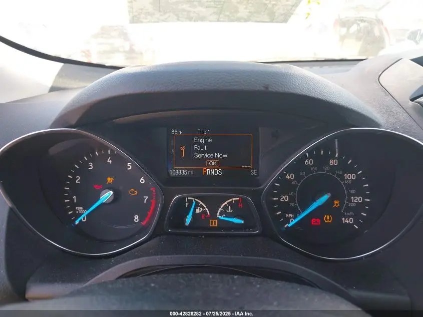 2017 FORD ESCAPE S