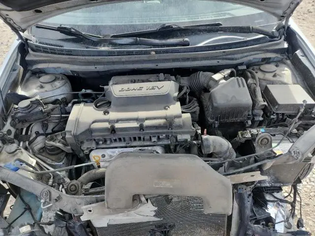 2010 HYUNDAI ELANTRA BLUE  