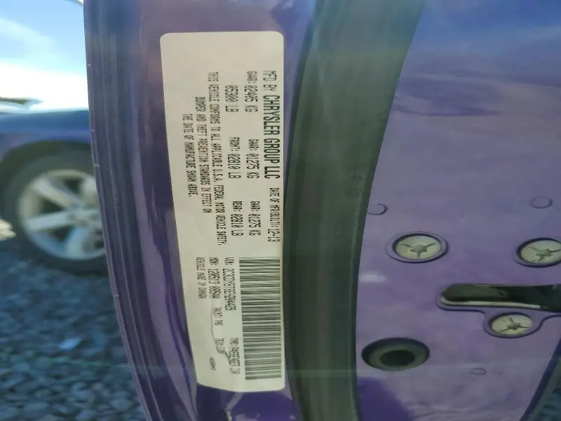 2014 DODGE CHALLENGER R  