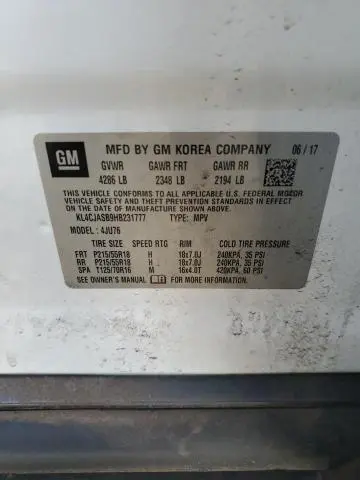 2017 BUICK ENCORE PREFERRED  