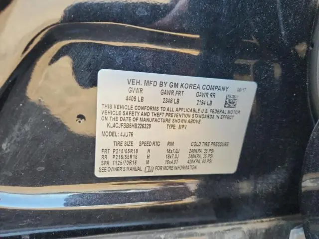 2017 BUICK ENCORE PREFERRED II  