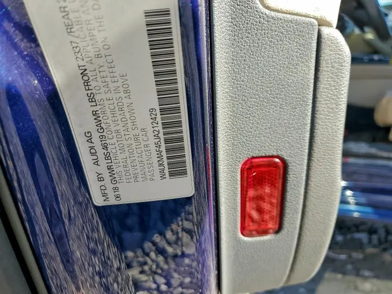 2018 AUDI A4 PREMIUM  