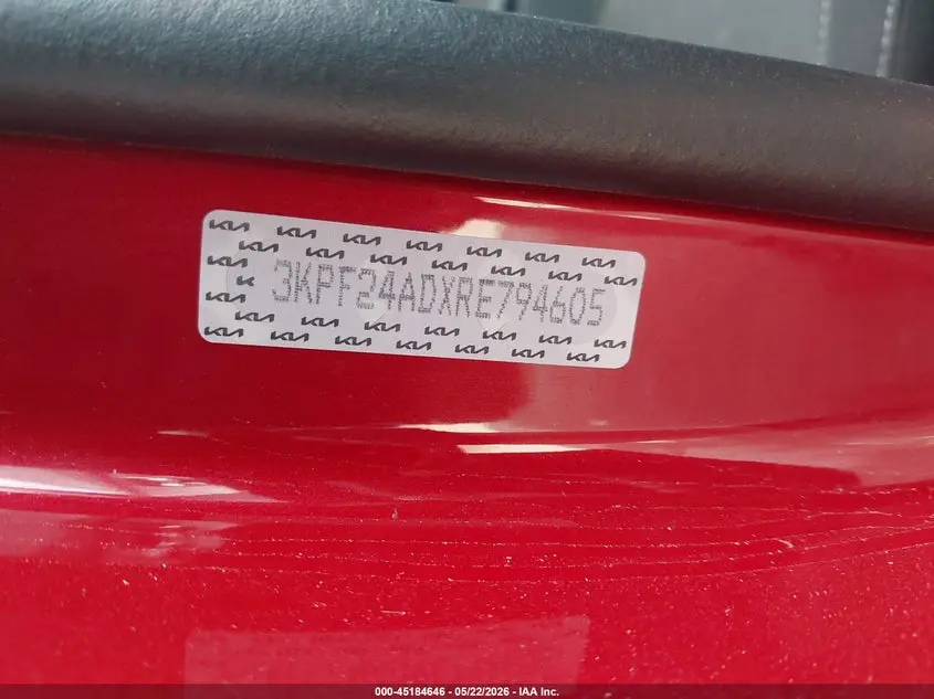 2024 KIA FORTE LXS