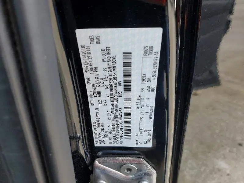 2016 FORD ESCAPE   