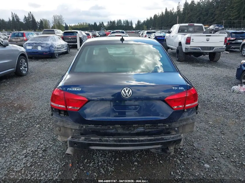 2013 VOLKSWAGEN PASSAT 2.0L TDI SEL PREMIUM