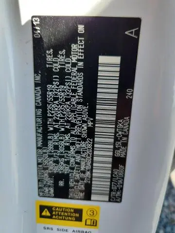 2013 LEXUS RX 350 BASE  