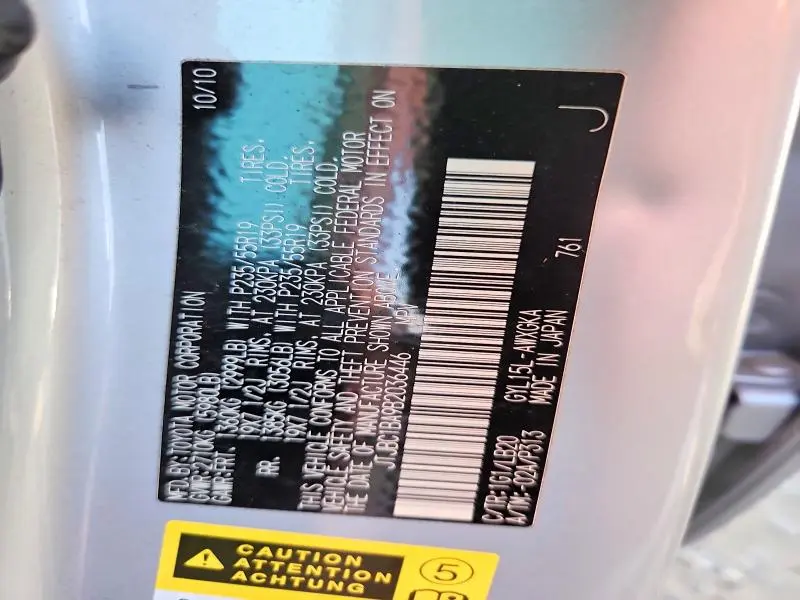 2011 LEXUS RX 450H BASE  