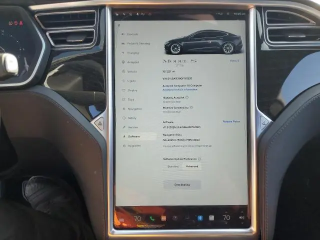 2016 TESLA MODEL S   