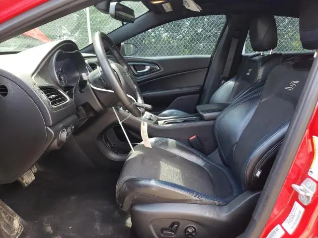 2016 CHRYSLER 200 S  