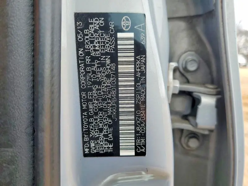 2013 TOYOTA SCION XD   