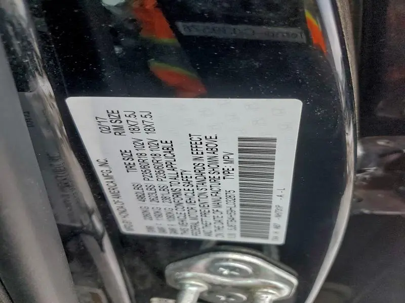 2017 ACURA RDX TECHNOLOGY  