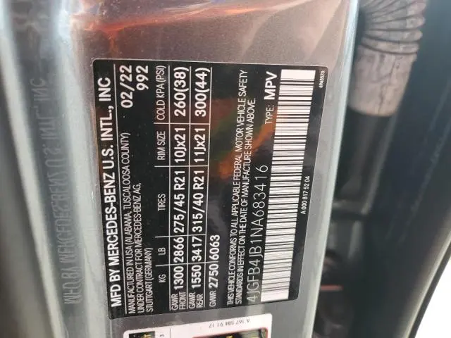 2022 MERCEDES-BENZ GLE 350  