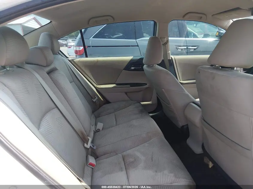 2015 HONDA ACCORD LX