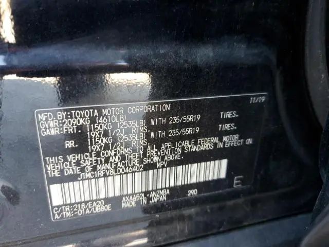 2020 TOYOTA RAV4 XLE PREMIUM  