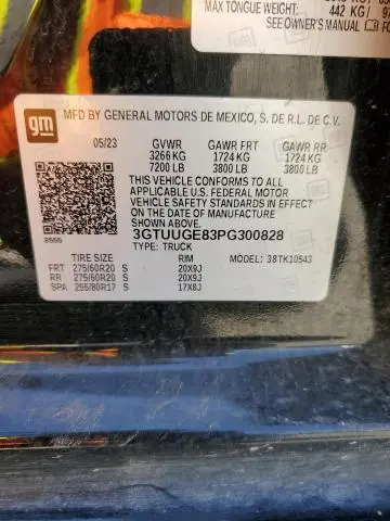 2023 GMC SIERRA K1500 DENALI  