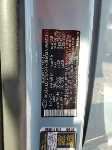 2024 HYUNDAI SANTA CRUZ SEL  