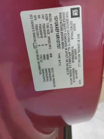 2010 CADILLAC ESCALADE