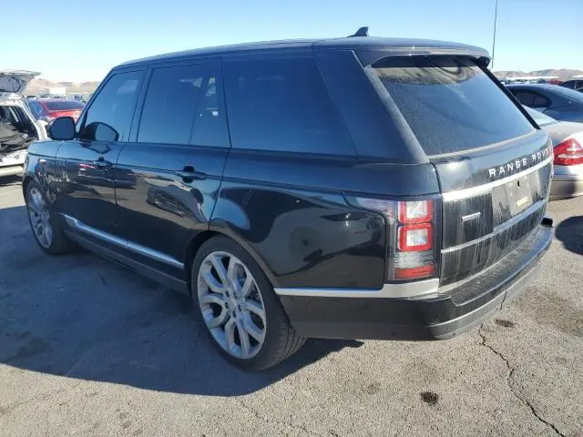 2015 LAND ROVER RANGE ROVER SUPERCHARGED  