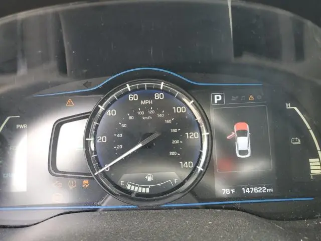 2018 HYUNDAI IONIQ BLUE  
