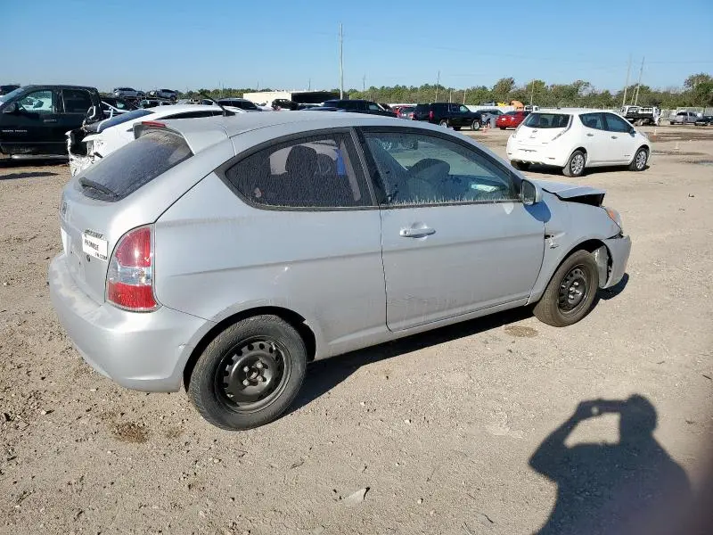 2010 HYUNDAI ACCENT BLUE  