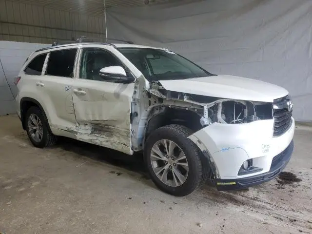 2015 TOYOTA HIGHLANDER XLE  